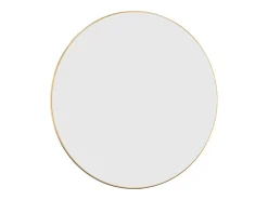 Espejo de pared redondo dorado Ø 60 cm ES730899