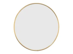 Espejo de pared redondo dorado Ø 40 cm ES940013