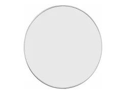 Espejo de pared redondo plateado Ø 50 cm ES358709