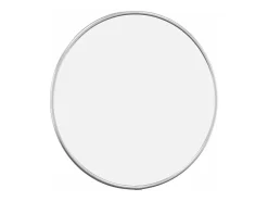 Espejo de pared redondo plateado Ø 30 cm ES469617