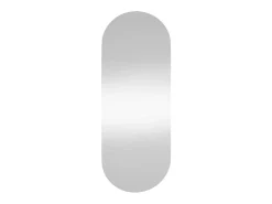 Espejo de pared 20x50 cm Cristal ovalado