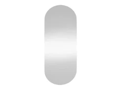 Espejo de pared 25x60 cm Cristal ovalado