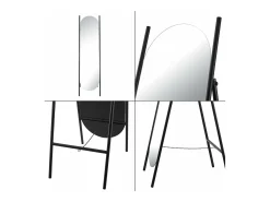 Espejo de pie 150 x 41 x 60 cm negro 03_0007972