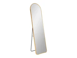 Espejo de suelo de aluminio MADRID – L 40 x H 150 cm-Color Negro