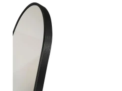 Espejo de suelo de aluminio MADRID – L 40 x H 150 cm-Color Negro