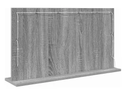 Espejo de tocador con espejo Sonoma Grey 80 x 45 x 18 cm