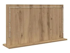 Espejo de tocador con espejo Roble artesanal 80 x 45 x 18 cm