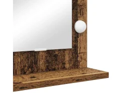 Espejo de tocador con espejo Madera antigua 60 x 55 x 18 cm