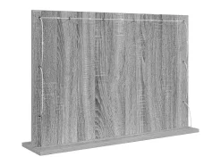 Espejo de tocador con espejo Sonoma Grey 80 x 55 x 18 cm