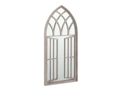 Espejo Decorativo de Hierro Arena 100x45 cm Estilo Vintage