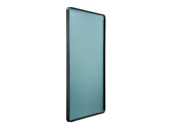 Espejo Mural SucceBuy 91,5x182,8 cm, Negro, Rectangular, Contornos en Aleación de Aluminio