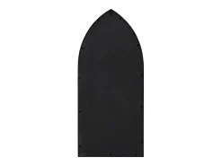 Espejo Negro 100x45 cm Hierro para uso interior