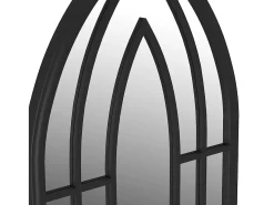 Espejo Negro 100x45 cm Hierro para uso interior