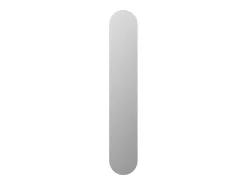 Espejo ovalado de pared, Espejo alto sin marco - L. 30 x Alt. 175 cm - KANXI