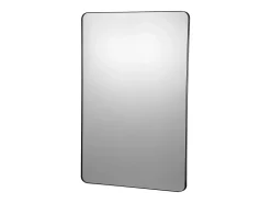 Espejo Rectangular de Pared SucceBuy Cuadrado de 101,6 x 76,2 CM con Marco de Aleación de Aluminio