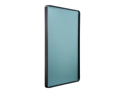Espejo Rectangular de Pared SucceBuy Cuadrado de 101,6 x 76,2 CM con Marco de Aleación de Aluminio