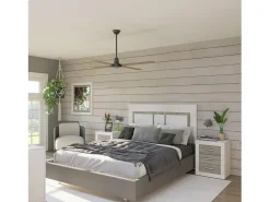Espejo rectangular Kira Andersen Pino - Gris
