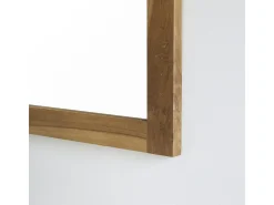 Espejo rectangular maciza de mindi 145x80 cm