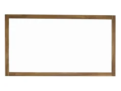 Espejo rectangular maciza de mindi 145x80 cm