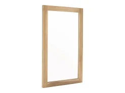 Espejo rectangular maciza de mindi 50x80 cm
