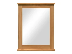 Espejo VIGO Marrón Miel 55,5 x 5 x 70 cm Madera Maciza de Pino