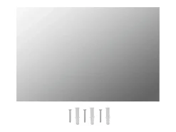 Espejos de pared rectangulares 2 unidades vidrio 60x40 cm ES525863