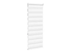 Estor cebra blanco 60x150 cm ancho tejido 55,9 cm poliéster