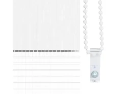 Estor enrollable blanco de 140 x 175 cm