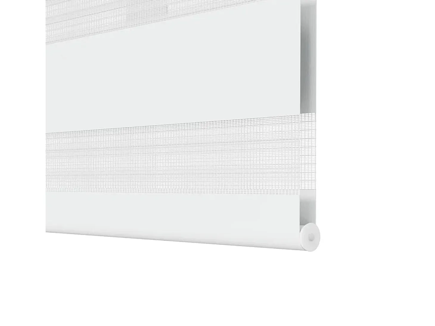 Estor enrollable blanco de 140 x 175 cm