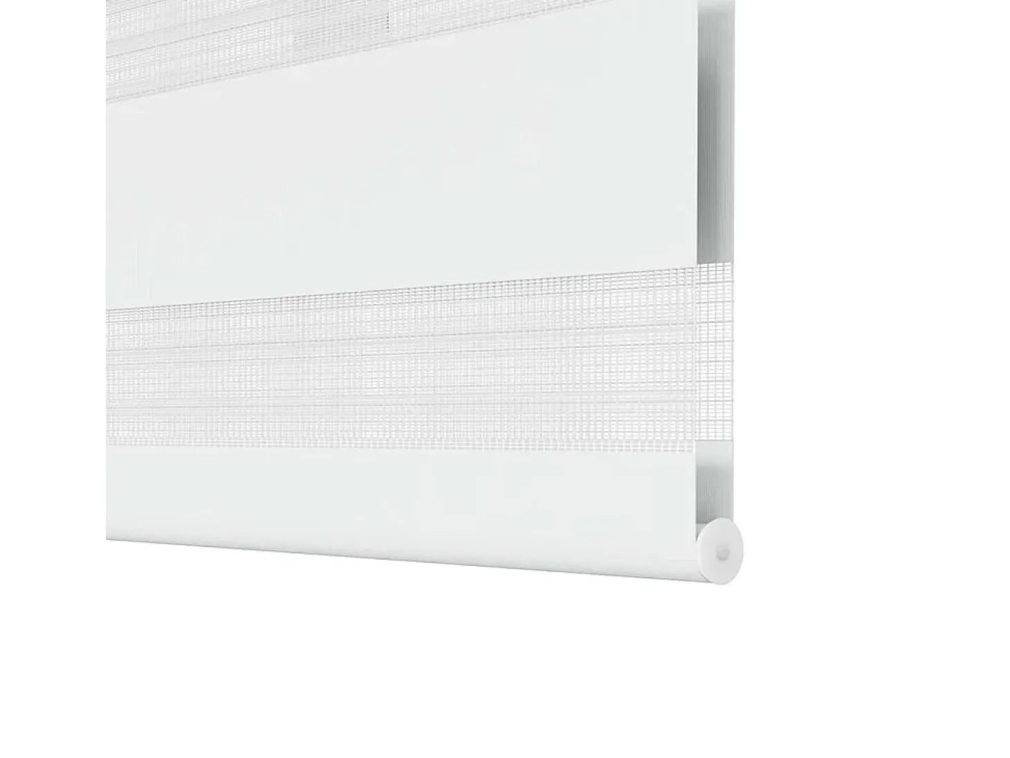 Estor enrollable blanco de 90 x 150 cm