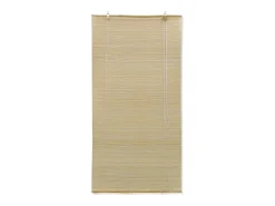Estor enrollable de bambú 100 x 220 cm Natural
