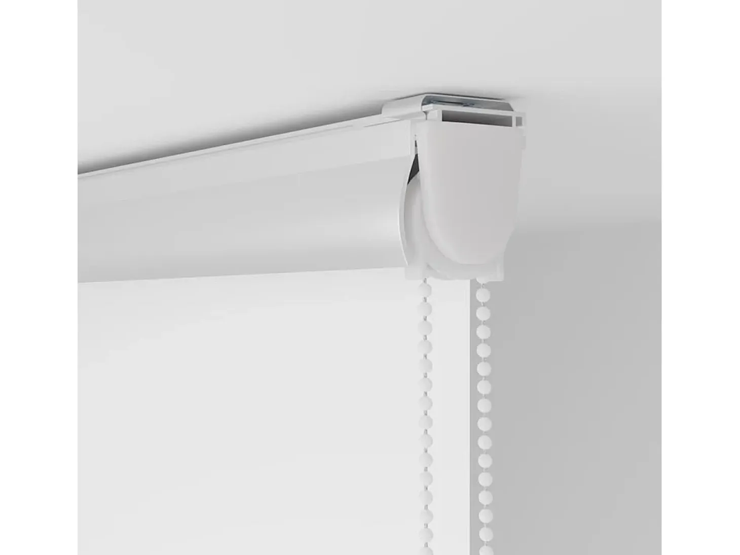 Estor enrollable de ducha con casete de tela ancho 96 cm
