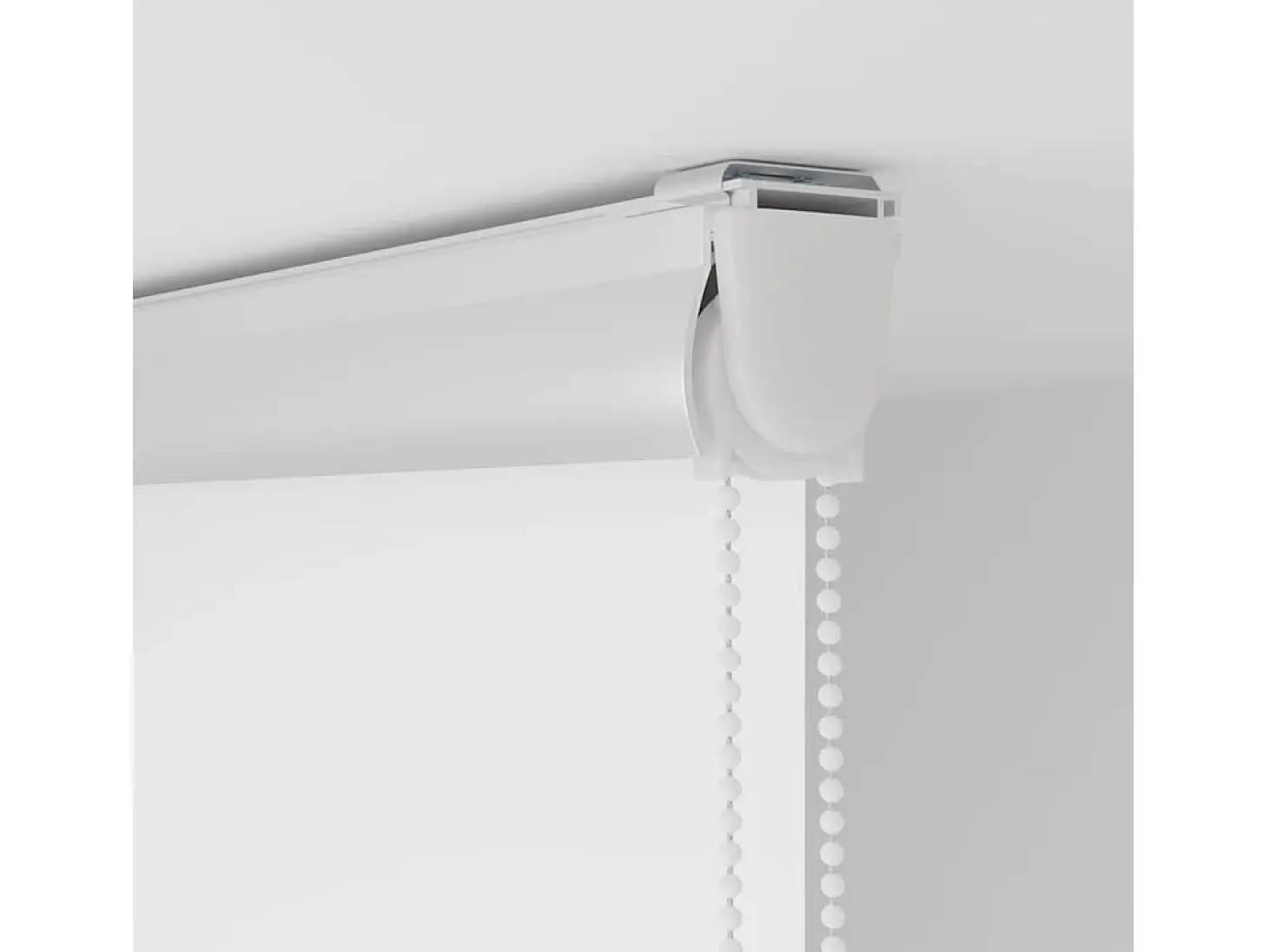 Estor enrollable de ducha con casete de tela ancho 76 cm