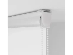 Estor enrollable de ducha con casete de tela ancho 136 cm