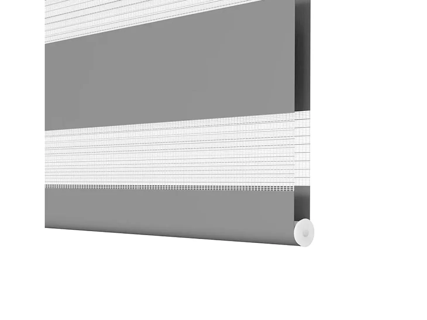 Estor enrollable gris de 140 x 175 cm