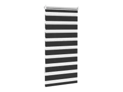 Estor enrollable negro de 60 x 120 cm