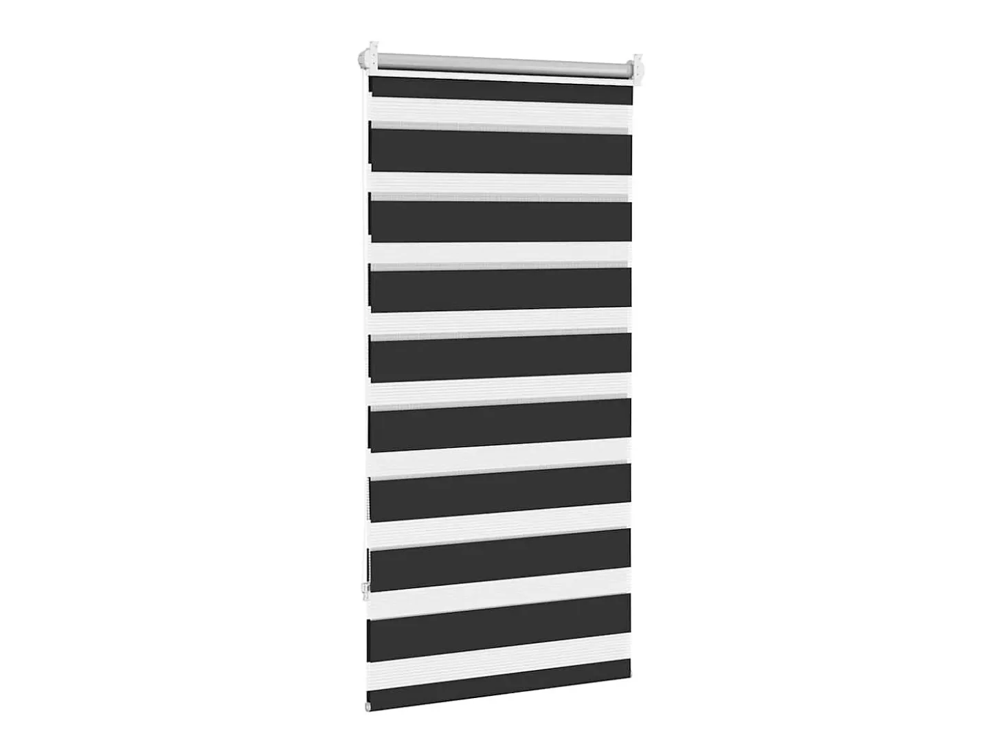Estor enrollable negro de 60 x 120 cm