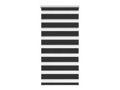 Estor enrollable negro de 60 x 120 cm