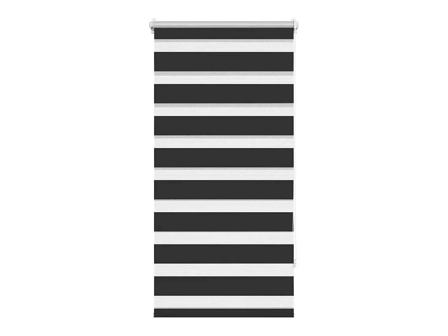 Estor enrollable negro de 60 x 120 cm