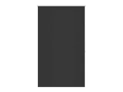 Estor enrollable opaco 80 x 175 cm negro