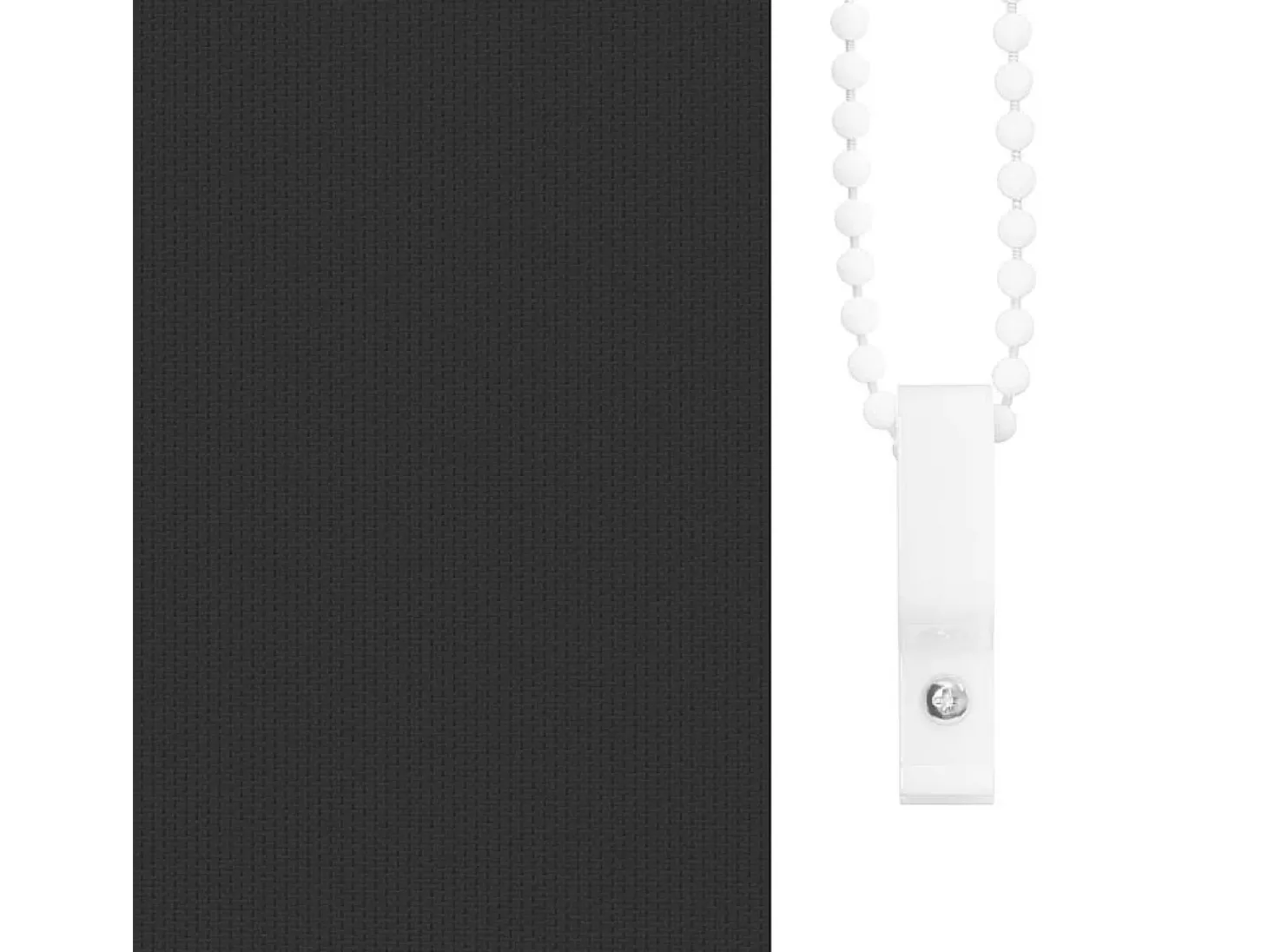 Estor enrollable opaco 160 x 230 cm negro