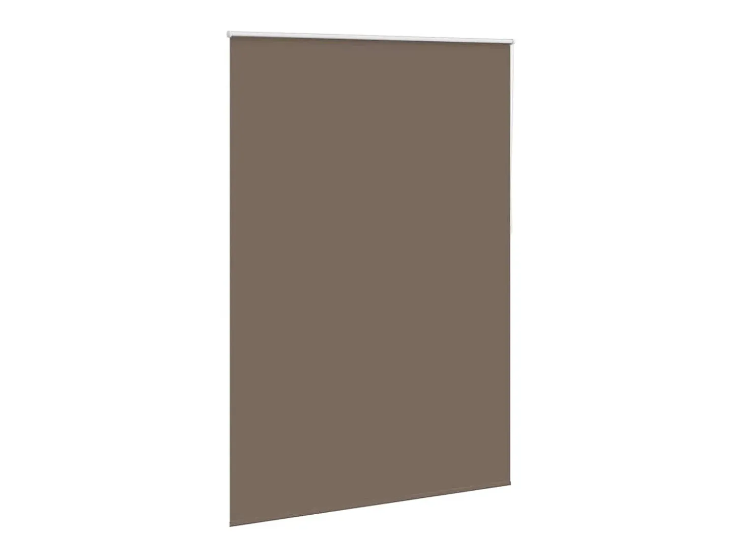 Estor enrollable opaco 140 x 230 cm marrón