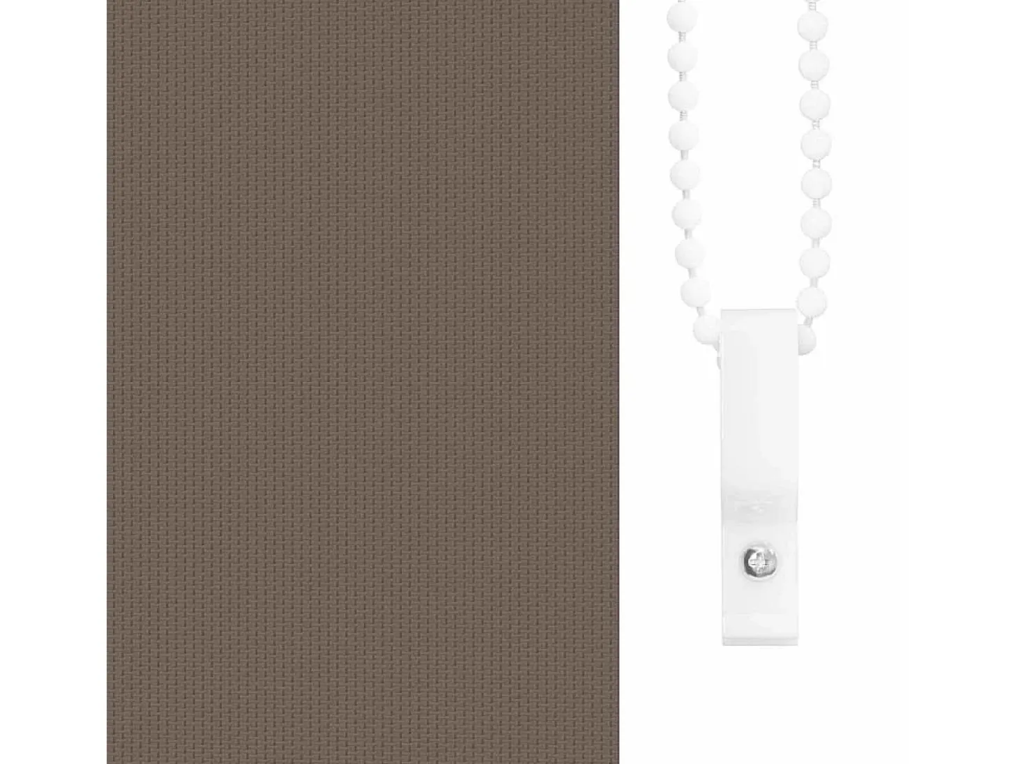 Estor enrollable opaco 140 x 230 cm marrón