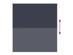 Estor enrollable opaco 160 x 175 cm azul
