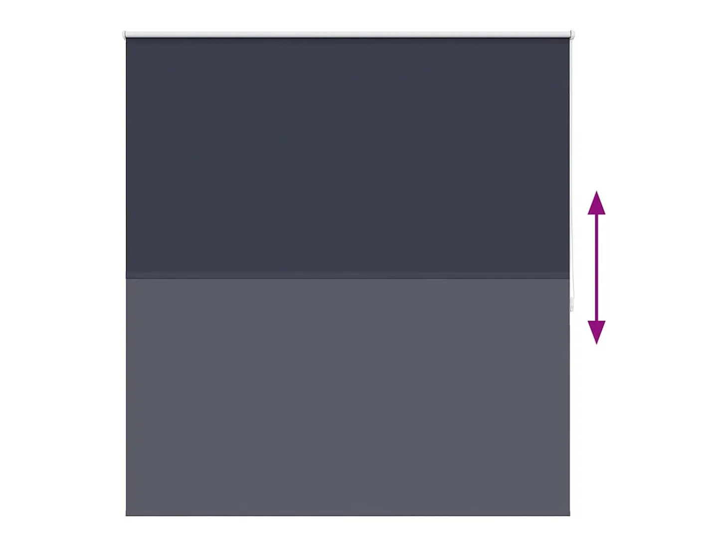 Estor enrollable opaco 160 x 175 cm azul