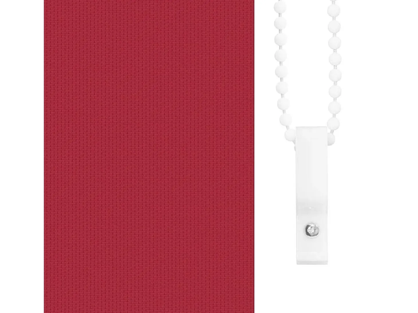 Estor enrollable opaco 120 x 230 cm rojo