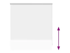 Estor enrollable opaco 120 x 175 cm blanco