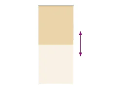 Estor enrollable opaco 80 x 230 cm beige
