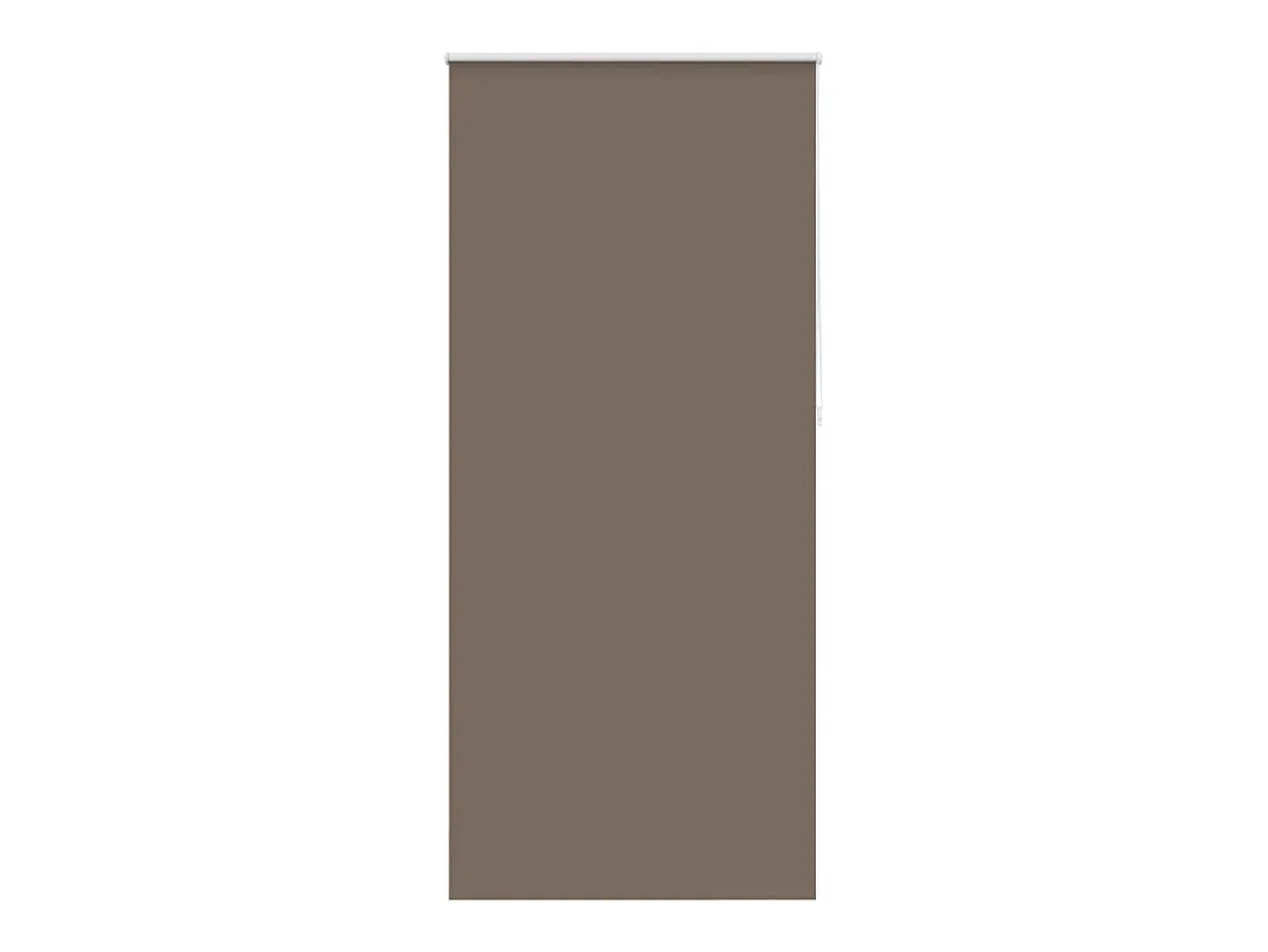 Estor enrollable opaco 100 x 230 cm marrón