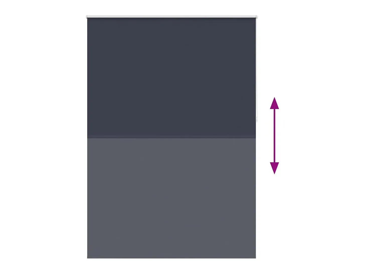 Estor enrollable opaco 140 x 230 cm azul